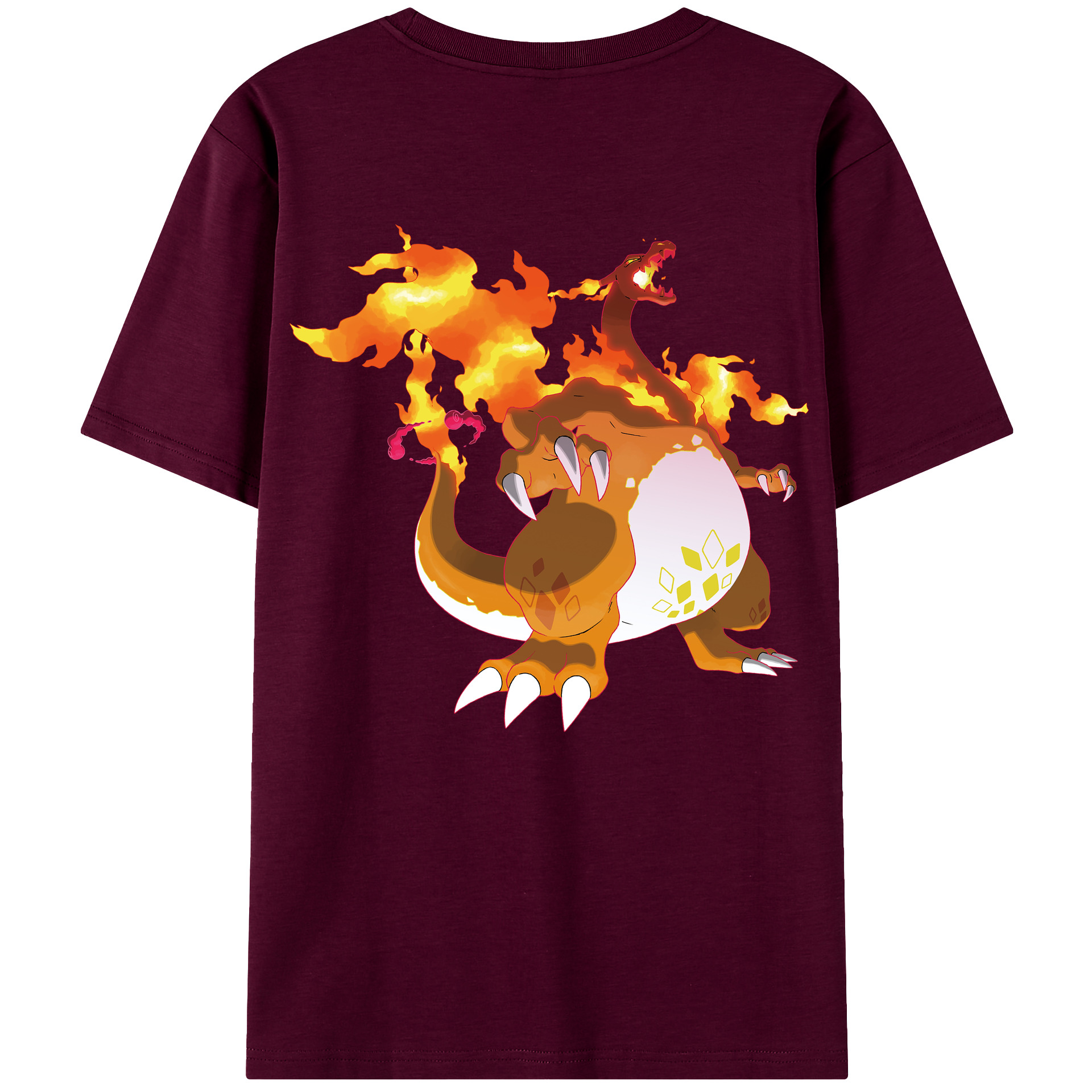 （画像用） ポケットモンスター Pokémon レディース半袖Tシャツ(バックプリント)